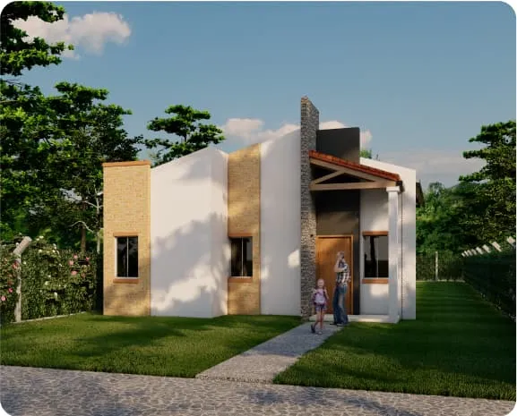 Casa Más Ejecutivo Vista frente