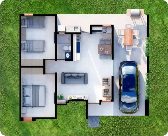 Casa Más Familiar Plano