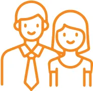 Casa Más Ejecutivo Hombre y Mujer